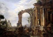 Giovanni Paolo Pannini Capriccio of Classical Ruins china oil painting reproduction